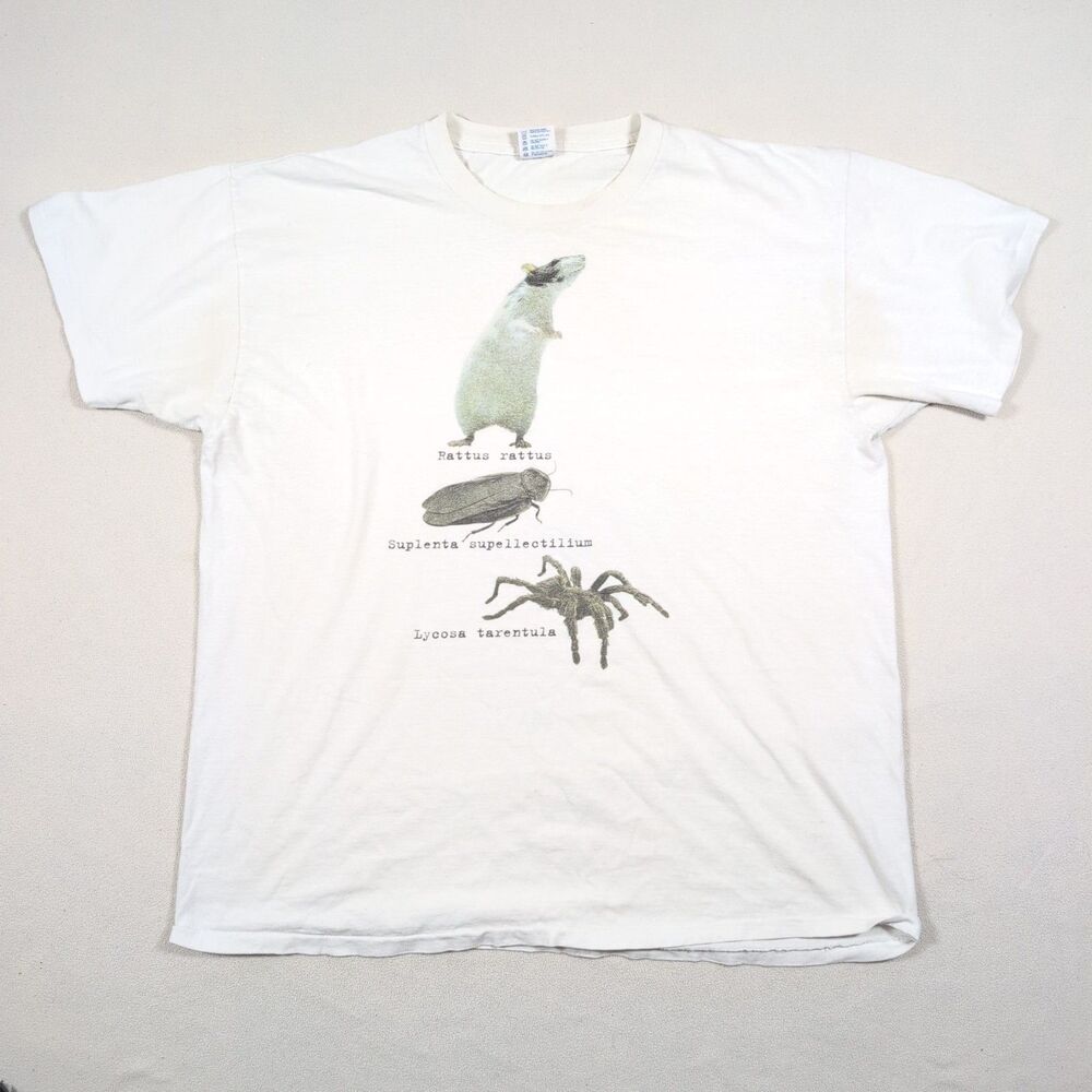 Rare Vintage 1996 Halloween Horror Nights VI Universal Studios Shirt XL Rat